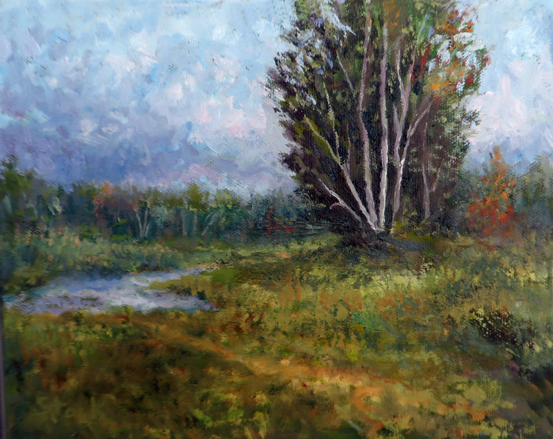 55, oil on canvas by Frank Stock