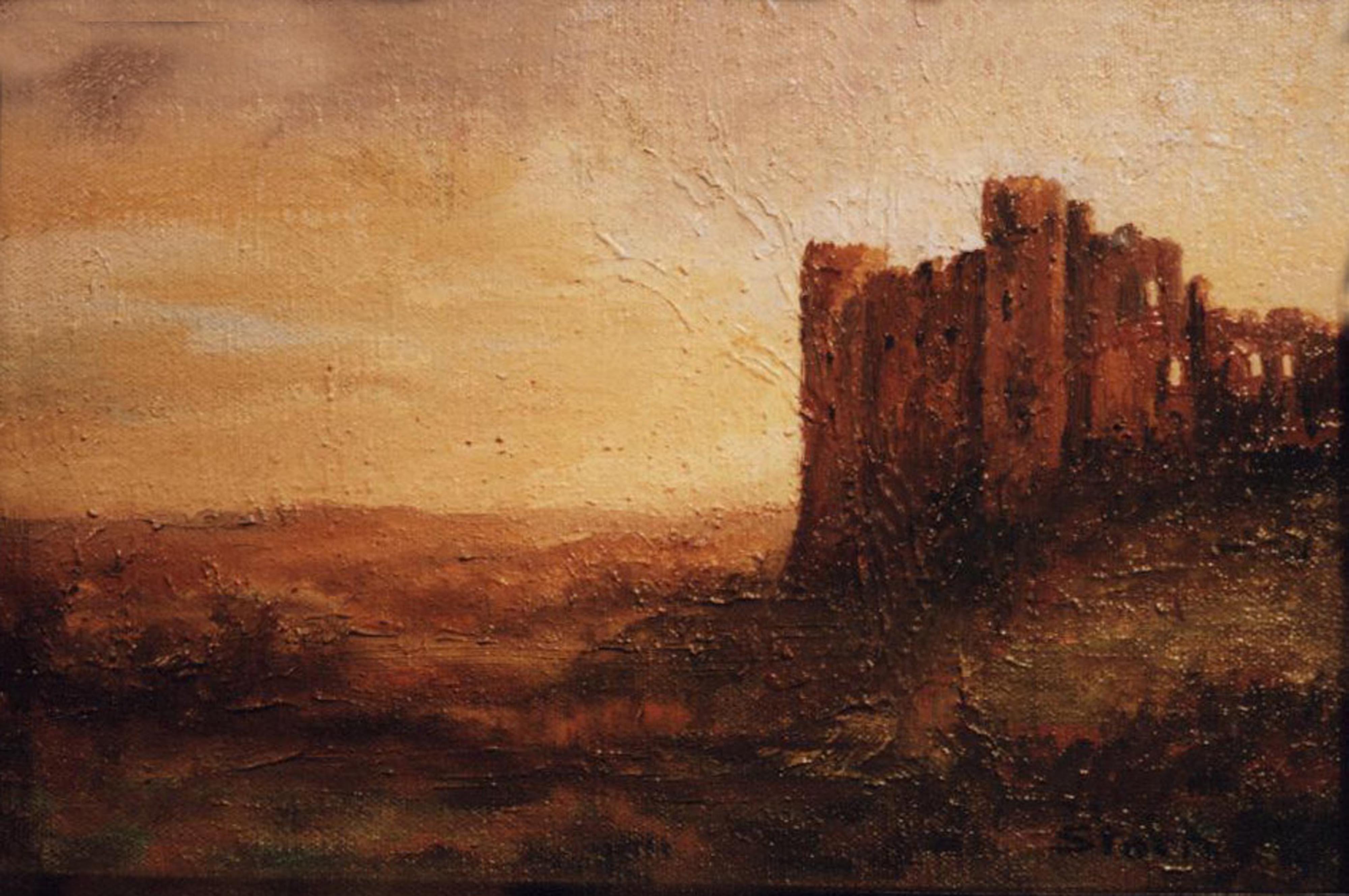 manabier, oil on canvas by Frank Stock