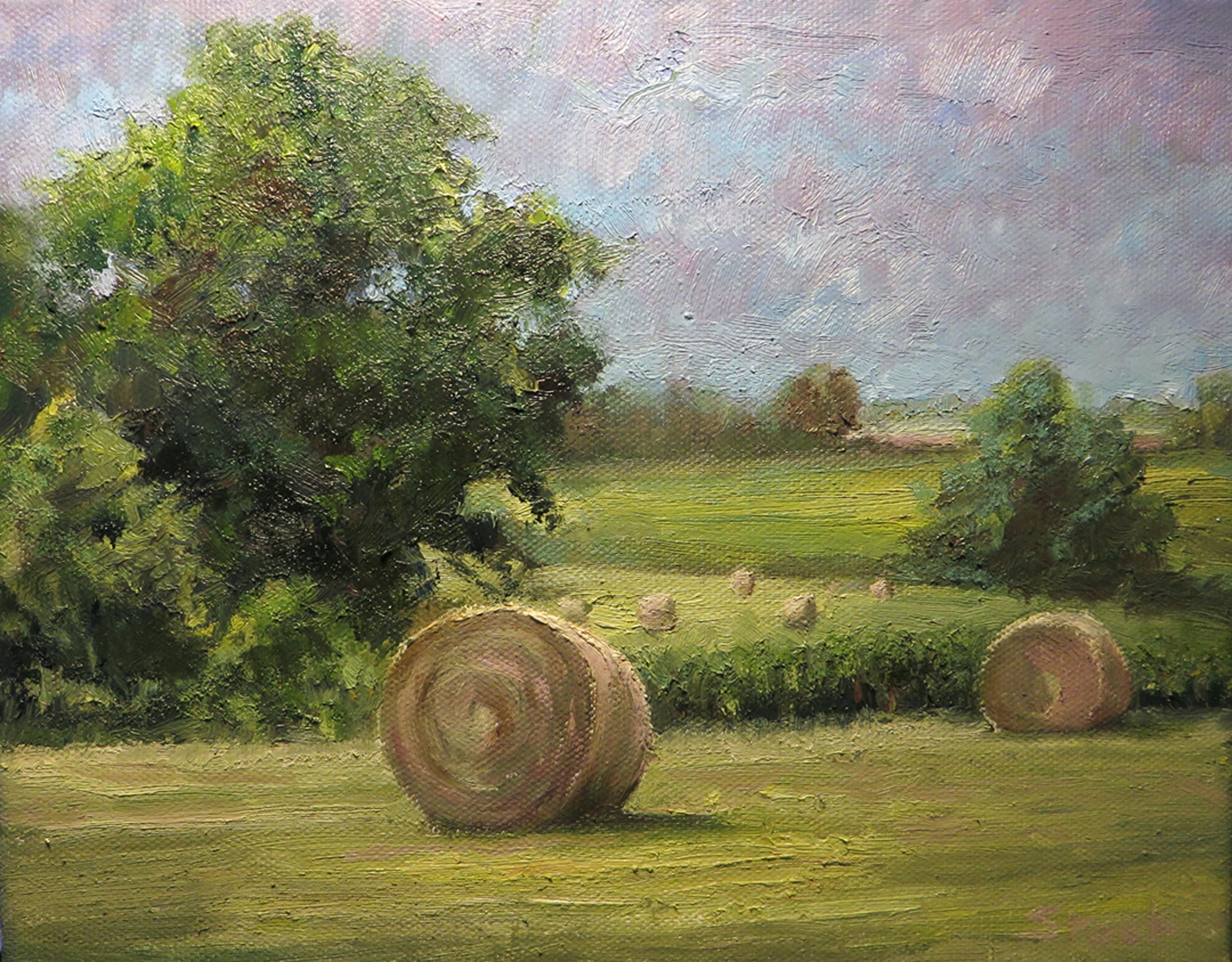 Rolles oil on canvas by Frank Stock